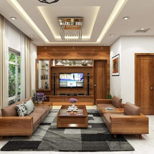 Nội Thất Phòng Khách Tân Cổ Điển